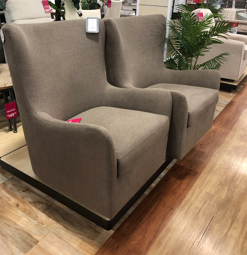 swivel chairs homegoods Room For Tuesday